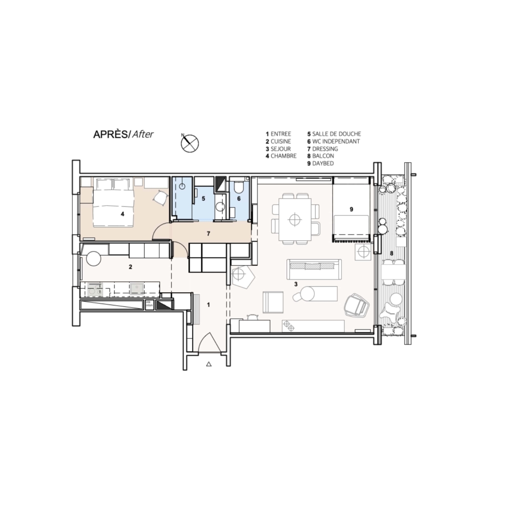 studio pierre éric léger plan projet belleville