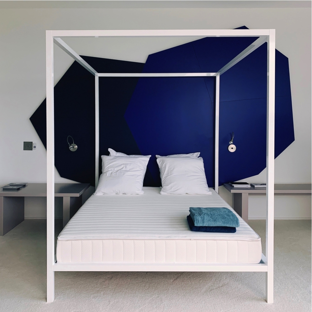 studio pierre eric leger projet floride tete de lit arty american style