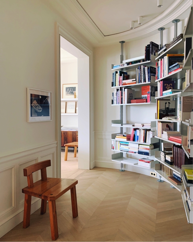 studio pierre éric léger projet jardin du luxembourg grands successions de espaces en open space bibliothèque vitsoe
